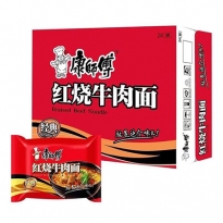 100g康师傅经典红烧袋面