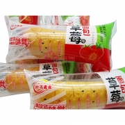 一元草莓面包