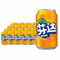 330ml听装芬达橙