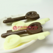 双色钥匙巧克力