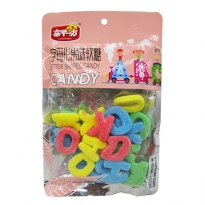 字母形果味软糖
